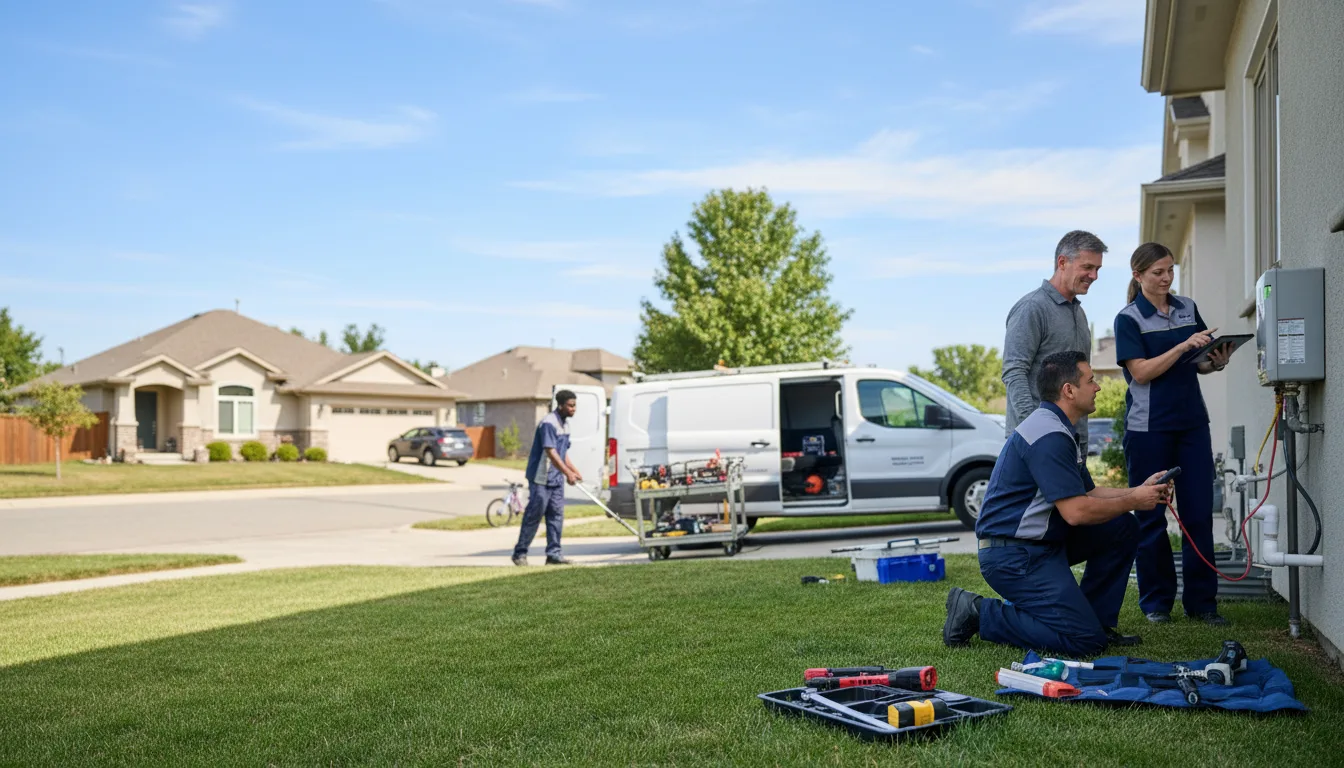 Tankless water heater service in Cambridge City, IN